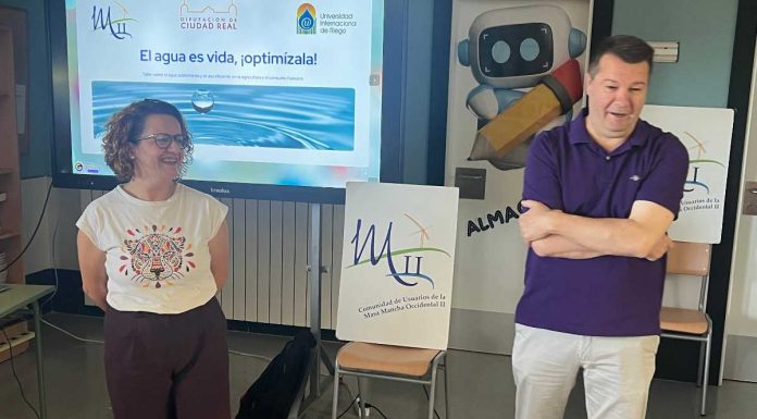 CUAS Mancha Occidental II forma sobre la importancia del riego eficiente a doscientos escolares del Alto Guadiana talleres agroambientales
