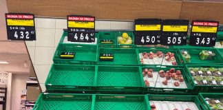 ¿Por qué están los lineales de los supermercados vacíos de frutas por las tardes? lineales vacíos