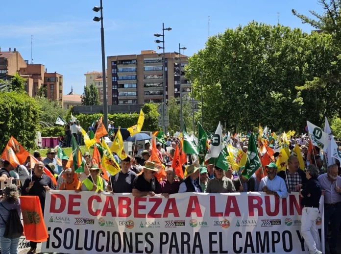 manifa ASAJA CyL manifestación Valladolid