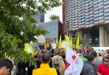 El Plan de Fertilizantes de la Comisión Europea decepciona al sector manifestación Estrasburgo
