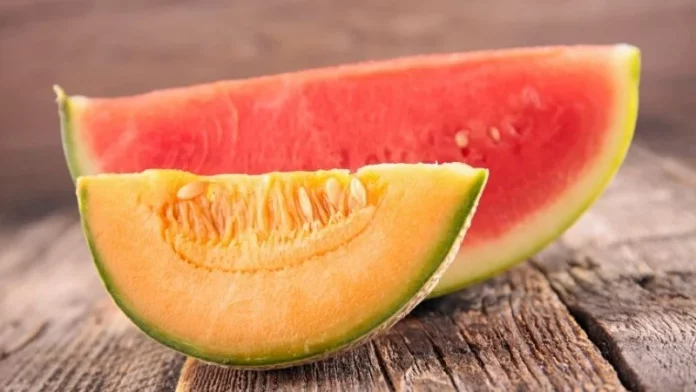 melón y sandía melón y sandía