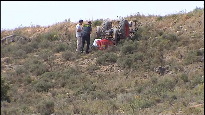 accidente tractor