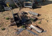 Dos detenidos por delitos contra el patrimonio en explotaciones agrícolas y transformadores eléctricos robos