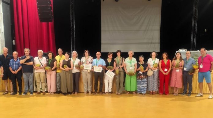Trinidad López-Peláez, primer premio del Concurso Profesional de Catadores de Melón de FERIMEL Concurso Profesional de Catadores de Melón