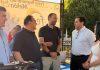 El presidente de la Diputación de Ciudad Real asegura que para garantizar el futuro del campo se tiene que desarrollar el Pacto Nacional del Agua Miguel Ángel Valverde en FERIMEL