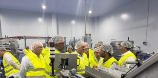 La cooperativa Champinter inaugura su nueva planta de procesado de champiñón laminado Champinter