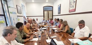 FERGUALT consolida la creación de un frente común de defensa de los regantes del Alto Guadiana REUNION FERGUALT OPAS