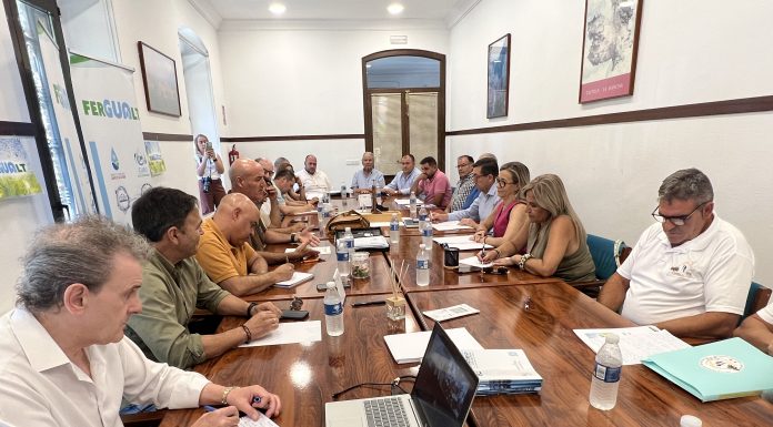 FERGUALT consolida la creación de un frente común de defensa de los regantes del Alto Guadiana REUNION FERGUALT OPAS