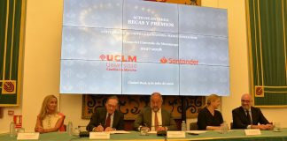 UCLM y Santander renuevan su colaboración que beneficiará a 1500 estudiantes, investigadores y emprendedores UCLM-SANTANDER