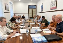 Los regantes del Alto Guadiana y las organizaciones agrarias anuncian un frente común ante el próximo ciclo de planificación hidrológica Reunión FERGUALT con organizaciones agrarias