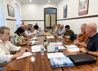 Los regantes del Alto Guadiana y las organizaciones agrarias anuncian un frente común ante el próximo ciclo de planificación hidrológica Reunión FERGUALT con organizaciones agrarias