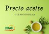 Precio medio en origen del aceite de oliva (13-agosto-2026)