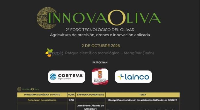INNOVAOLIVA 2026 abordará las nuevas tecnologías al servicio del olivar y el futuro del sector INNOVAOLIVA