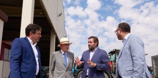 Vídeo. El presidente del PP Castilla-La Mancha pide agua para los agricultores de la región