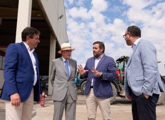 Vídeo. El presidente del PP Castilla-La Mancha pide agua para los agricultores de la región