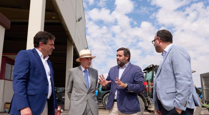 Vídeo. El presidente del PP Castilla-La Mancha pide agua para los agricultores de la región