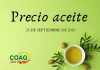 Precios medios en origen del aceite de oliva (25-septiembre-2026) precio aceite de oliva