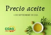 Precio medio del aceite de oliva en origen (4-septiembre-2026)