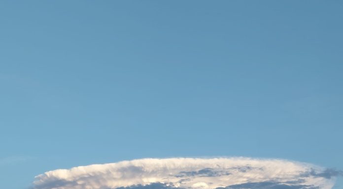 Las curiosas nubes de los cielos manchegos en estos días de tormenta