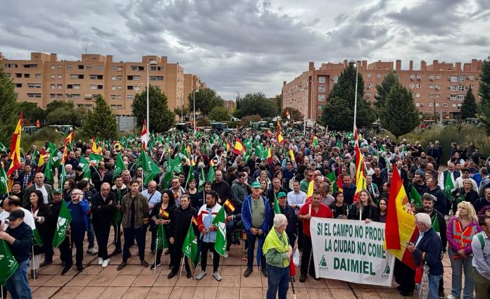 concentración ASAJA Toledo