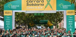 La Carrera Solidaria contra la ELA de Fundación Eurocaja Rural alcanza un nuevo récord de apoyo social Carrera Solidaria contra la ELA