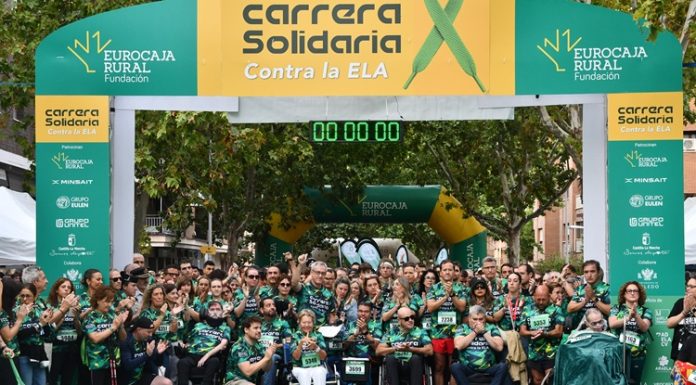 La Carrera Solidaria contra la ELA de Fundación Eurocaja Rural alcanza un nuevo récord de apoyo social Carrera Solidaria contra la ELA