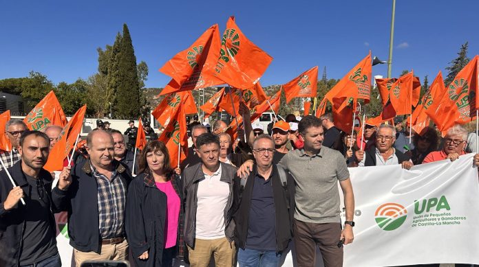 manifestación UPA manifestación UPA