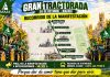 Cinco columnas de tractores tomarán Madrid este miércoles cartel tractorada